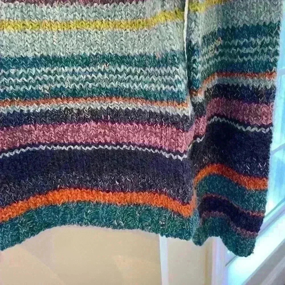 Karen Scott Sport Striped Sweater, Medium Petite - Picture 5 of 7